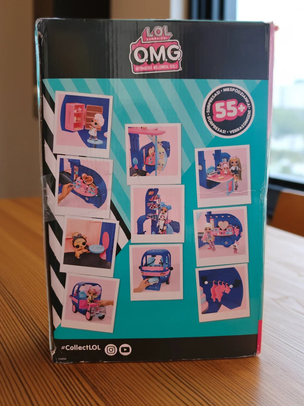 NIB L.O.L. Surprise! OMG 4-in-1 Glamper Playset With 55+ Surprises